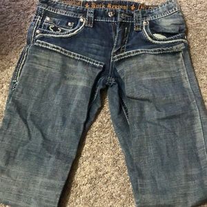 Mens Rock Revival Jeans